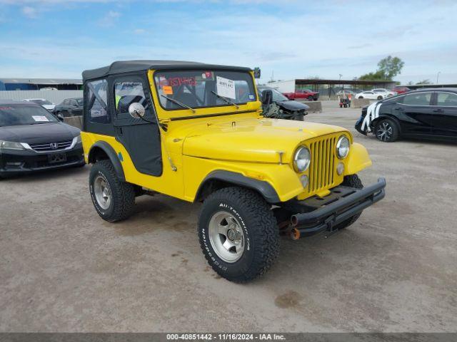  Salvage Jeep - Cj