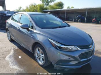  Salvage Chevrolet Cruze