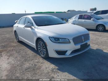  Salvage Lincoln MKZ Hybrid