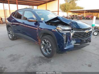  Salvage Chevrolet Trax