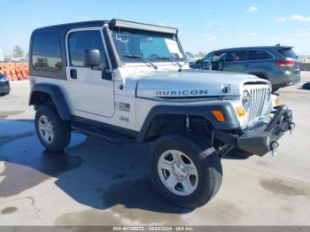  Salvage Jeep Wrangler