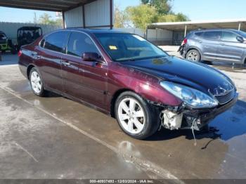  Salvage Lexus Es