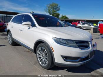  Salvage Lincoln MKX