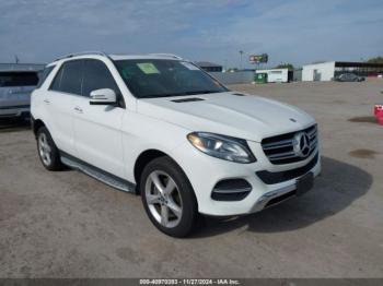  Salvage Mercedes-Benz GLE