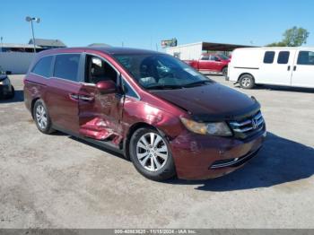  Salvage Honda Odyssey