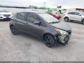  Salvage Toyota Yaris