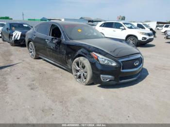  Salvage INFINITI Q70L