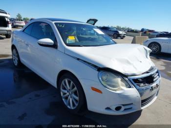  Salvage Volkswagen Eos