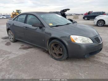  Salvage Pontiac G6