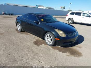  Salvage INFINITI G35