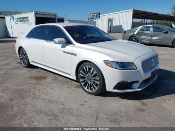  Salvage Lincoln Continental