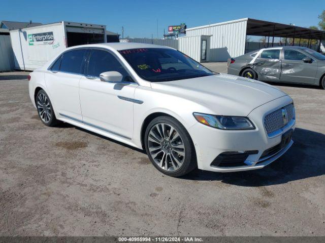  Salvage Lincoln Continental