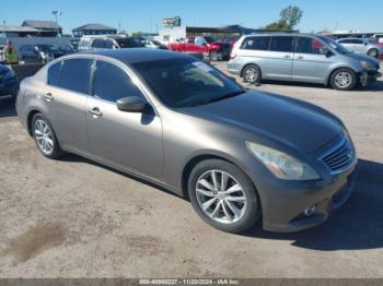  Salvage INFINITI G37