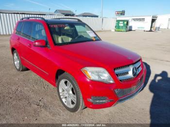  Salvage Mercedes-Benz GLK