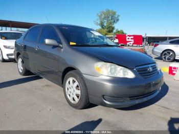  Salvage Toyota Corolla