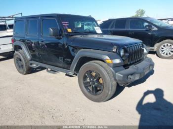  Salvage Jeep Wrangler