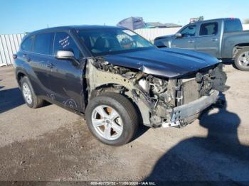  Salvage Toyota Highlander