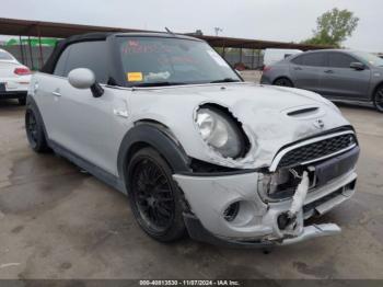  Salvage MINI Cooper Convertible