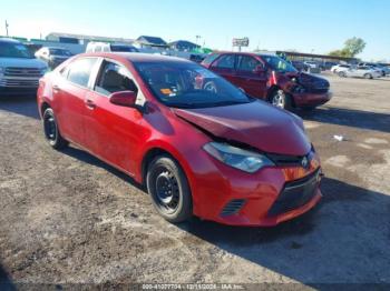  Salvage Toyota Corolla