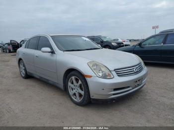  Salvage INFINITI G35