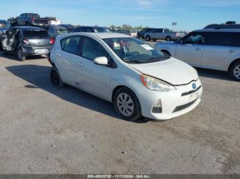  Salvage Toyota Prius c