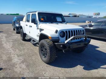  Salvage Jeep Gladiator