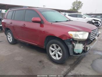  Salvage Toyota Highlander