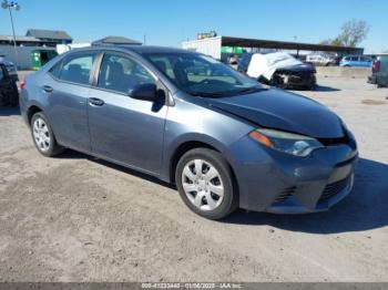  Salvage Toyota Corolla