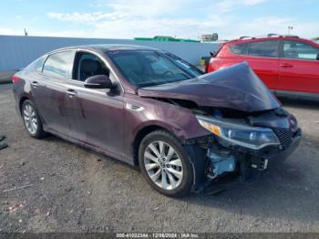  Salvage Kia Optima