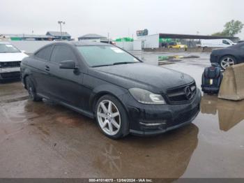  Salvage Mercedes-Benz C-Class