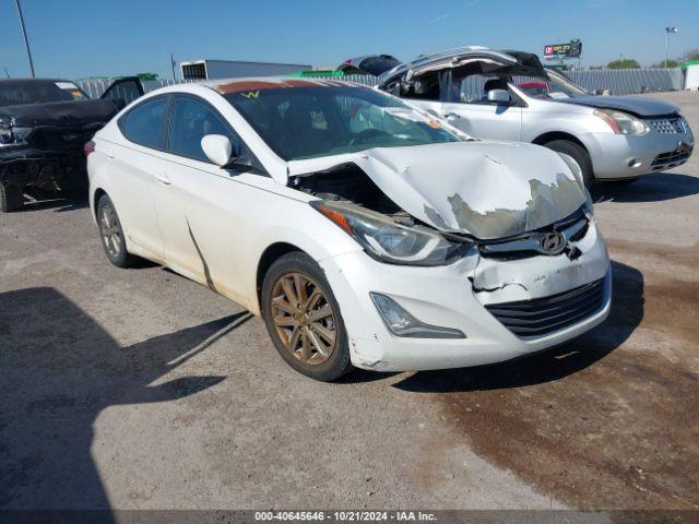  Salvage Hyundai ELANTRA