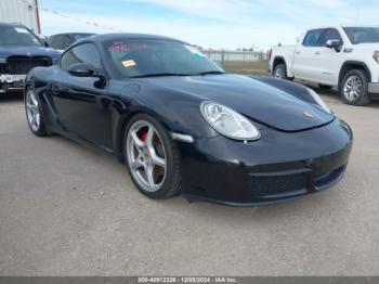  Salvage Porsche Cayman S