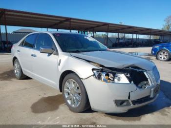  Salvage Lincoln MKZ