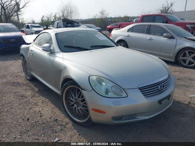  Salvage Lexus Sc