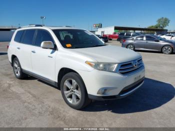  Salvage Toyota Highlander