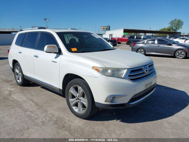  Salvage Toyota Highlander