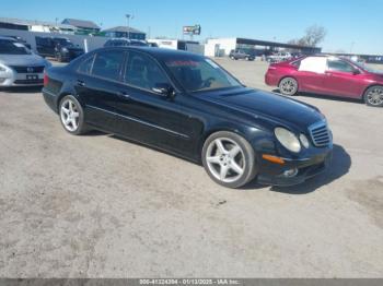  Salvage Mercedes-Benz E-Class