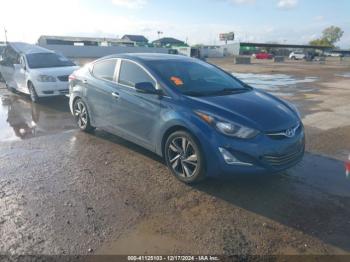  Salvage Hyundai ELANTRA