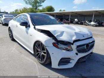  Salvage Mercedes-Benz E-Class