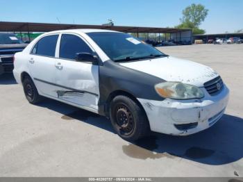  Salvage Toyota Corolla