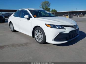  Salvage Toyota Camry