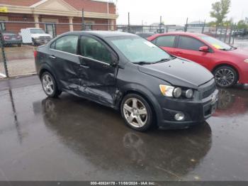  Salvage Chevrolet Sonic