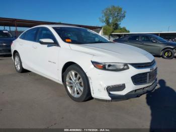  Salvage Chevrolet Malibu