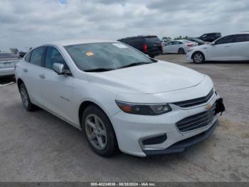  Salvage Chevrolet Malibu