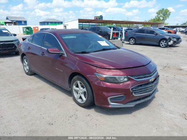  Salvage Chevrolet Malibu