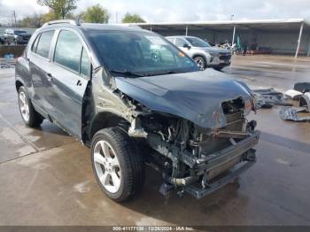  Salvage Chevrolet Trax