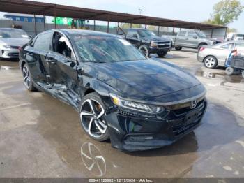  Salvage Honda Accord