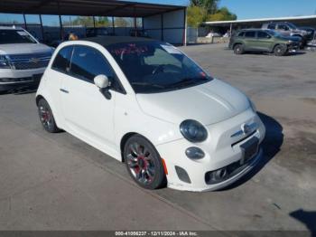  Salvage FIAT 500c