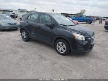  Salvage Chevrolet Trax