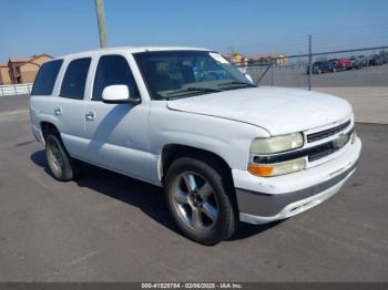  Salvage Chevrolet Tahoe